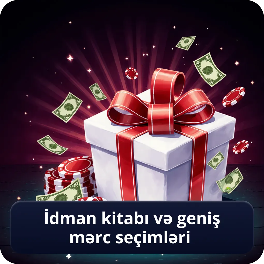 İdman kitabı və geniş mərc seçimləri
